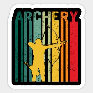 Cute Archery Archer Archery Lovers Sticker